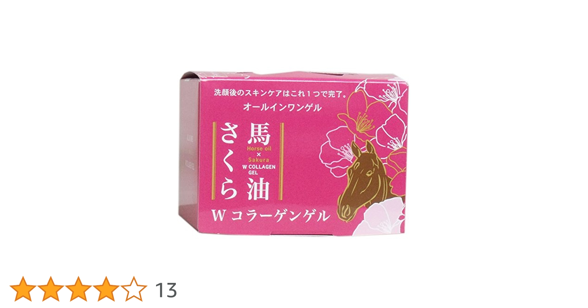 フェイスジェル・ゲル M ayu Amazon | フェニックス 馬油さくら オールインワンゲル W